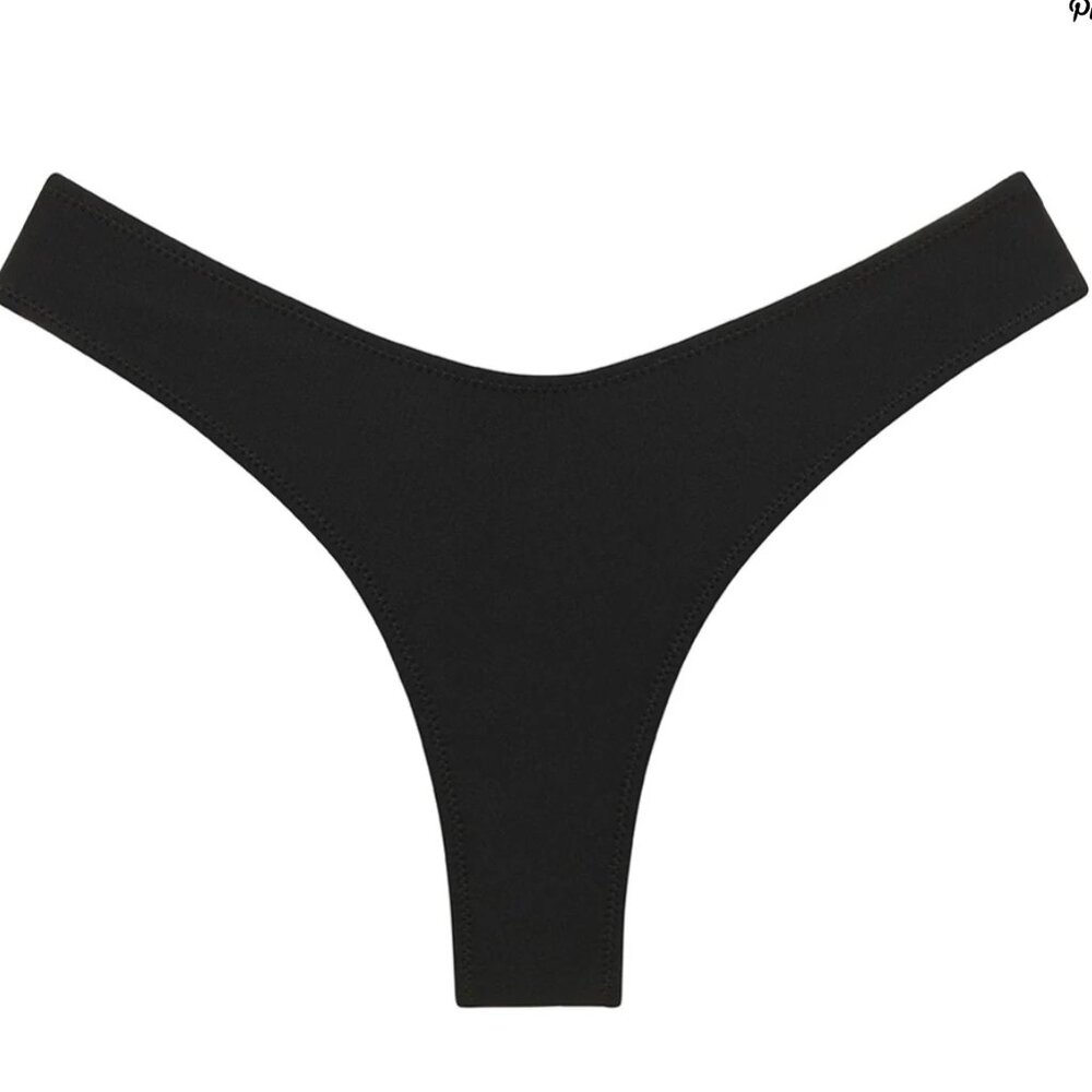 Montce Swim sable Lulu (Zig-Zag Stitch) Bikini Bottom